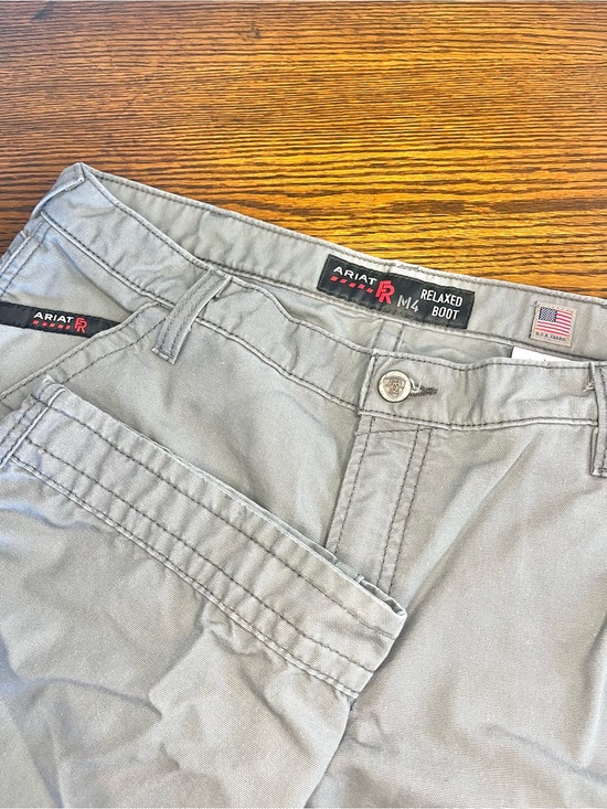 Ariat Other - Ariat Pants Mens 36x32 Gray FR M4 Relaxed Boot Cut Flame Resistant Workwear